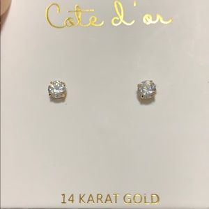 14k gold earrings